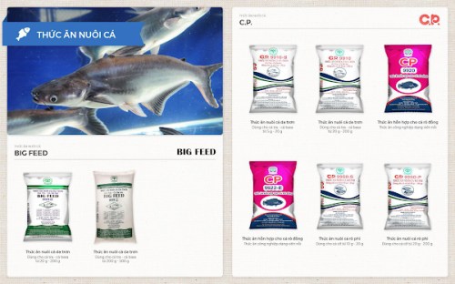 Thức ăn nuôi cá - Đại Lý Thức Ăn Thủy Sản Chăn Nuôi CP Anh Nghĩa Quảng Nam